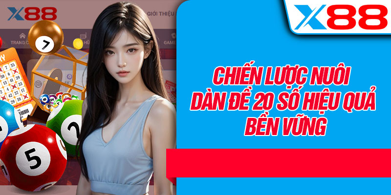 Chiến Lược Nuôi Dàn Đề 20 Số Hiệu Quả Bền Vững