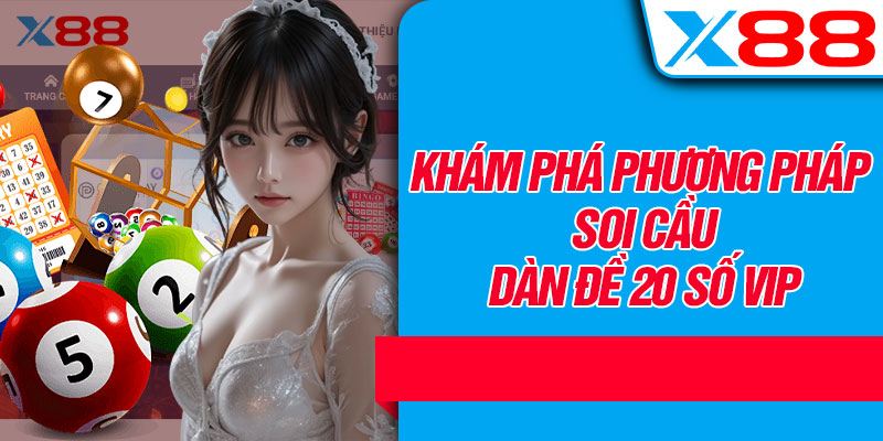 Khám Phá Phương Pháp Soi Cầu Dàn Đề 20 Số VIP